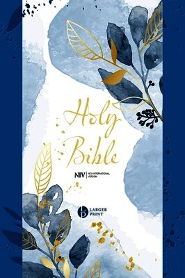 New International Version - NIV Larger Print Blue Soft-tone Bible with Zip, Häftad