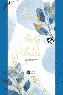 NIV Larger Print Blue Soft-tone Bible with Zip 1