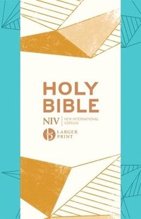 bokomslag NIV Larger Print Personal Teal Soft-Tone Bible