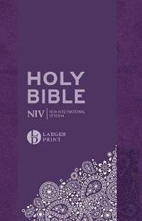 bokomslag NIV Larger Print Personal Purple Soft-Tone Bible
