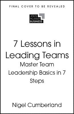 bokomslag 7 Lessons in Leading Teams