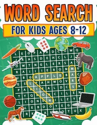 RR Publishing - Word Search for Kids Ages 8-12 | 100 Fun Word Search Puzzles | Kids Activity Book | Large Print | Paperback, Häftad