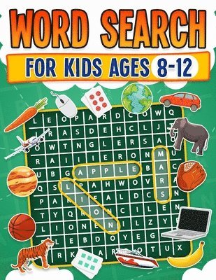 Word Search for Kids Ages 8-12 | 100 Fun Word Search Puzzles | Kids Activity Book | Large Print | Paperback 1