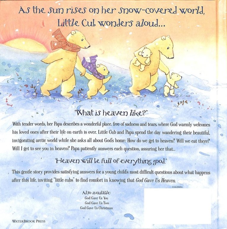 Lisa Tawn Bergren - God Gave Us Heaven, Inbunden