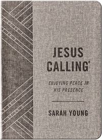 bokomslag Jesus Calling, Textured Gray Leathersoft, with Full Scriptures