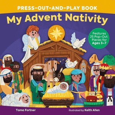Tama Fortner - My Advent Nativity Press-Out-and-Play Book, Kartonnage