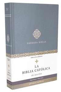 bokomslag Biblia Católica de Apuntes, Tapa Dura, Tela, Azul