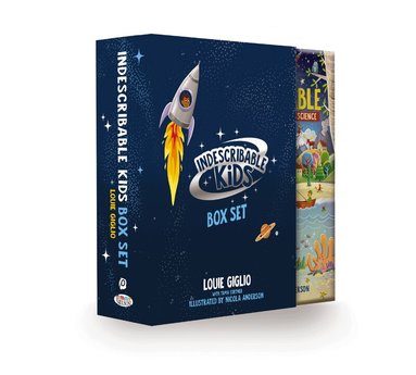 Louie Giglio - Indescribable Kids Box Set with Poster (Indescribable, How Great Is Our God, The Wonder of Creation), Inbunden
