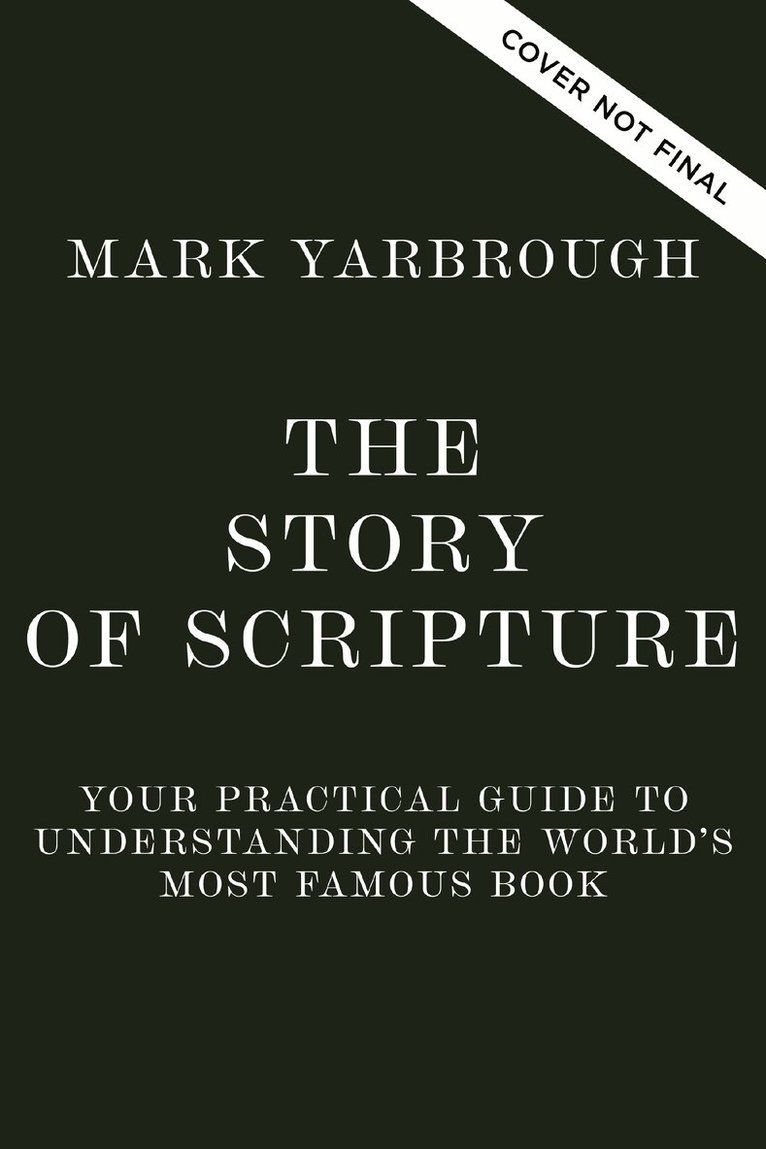 Mark M. Yarbrough - Story of Scripture, Inbunden. Tillgänglighet: Kommande