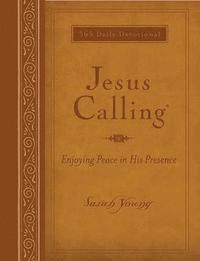 bokomslag Jesus Calling, Large Text Brown Leathersoft, with Full Scriptures