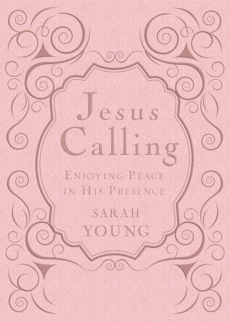 Jesus Calling, Pink Leathersoft, with Scripture References 1