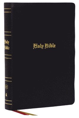 bokomslag KJV Holy Bible: Super Giant Print with 43,000 Cross References, Black Genuine Leather, Red Letter, Comfort Print: King James Version