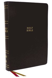bokomslag NKJV Holy Bible, Super Giant Print Reference Bible, Brown Bonded Leather, 43,000 Cross References, Red Letter, Thumb Indexed, Comfort Print: New King James Version