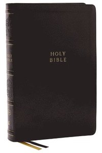 bokomslag KJV Holy Bible with 73,000 Center-Column Cross References, Black Leathersoft, Red Letter, Comfort Print (Thumb Indexed): King James Version