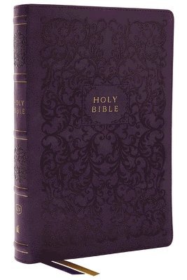 bokomslag KJV Holy Bible with 73,000 Center-Column Cross References, Purple Leathersoft, Red Letter, Comfort Print: King James Version