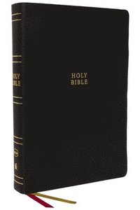 bokomslag NKJV Holy Bible, Super Giant Print Reference Bible, Black Genuine Leather, 43,000 Cross References, Red Letter, Comfort Print: New King James Version