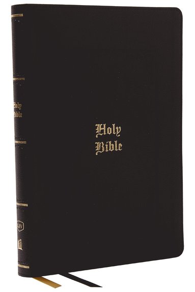 bokomslag KJV Holy Bible: Giant Print Thinline Bible, Black Leathersoft, Red Letter, Comfort Print: King James Version (Vintage Series)