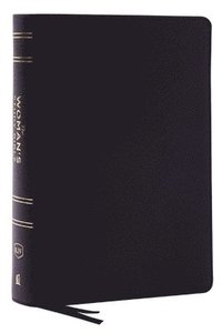 bokomslag KJV, The Woman's Study Bible, Black Genuine Leather, Red Letter, Full-Color Edition, Comfort Print (Thumb Indexed)