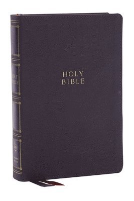 KJV Holy Bible: Compact Bible with 43,000 Center-Column Cross References, Gray Leathersoft, Red Letter, Comfort Print (Thumb Indexing): King James Version 1