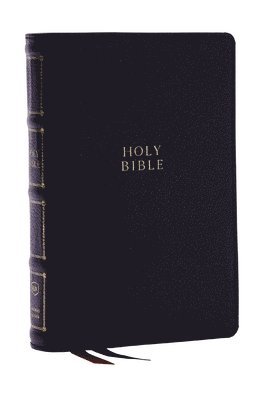 KJV Holy Bible: Compact Bible with 43,000 Center-Column Cross References, Black Genuine Leather, Red Letter, Comfort Print: King James Version 1