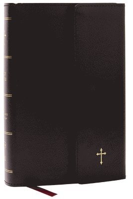 NKJV Compact Paragraph-Style Bible w/ 43,000 Cross References, Black Leatherflex w/ Magnetic Flap, Red Letter, Comfort Print: Holy Bible, New King James Version 1