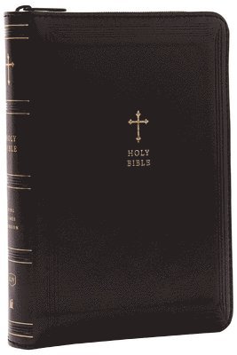 bokomslag KJV Holy Bible: Compact with 43,000 Cross References, Black Leathersoft with zipper, Red Letter, Comfort Print: King James Version