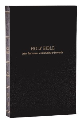 bokomslag KJV Holy Bible: Pocket New Testament with Psalms and Proverbs, Black Softcover, Red Letter, Comfort Print: King James Version
