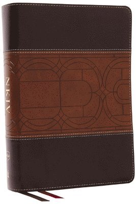 bokomslag NKJV Study Bible, Leathersoft, Brown, Full-Color, Thumb Indexed, Comfort Print
