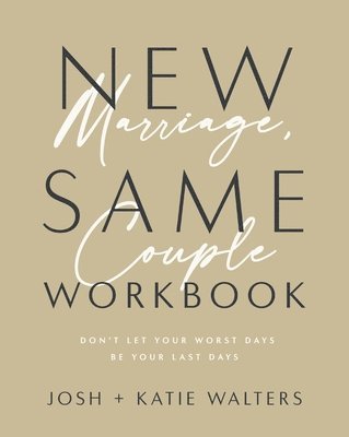 bokomslag New Marriage, Same Couple Workbook