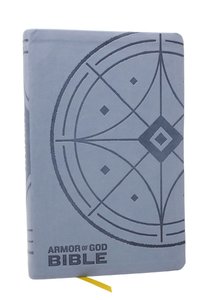 bokomslag KJV Armor of God Bible, Blue/Gray Leathersoft (Children's Bible, Red Letter, Comfort Print, Holy Bible): King James Version