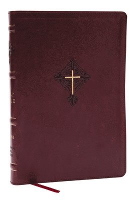 bokomslag RSV2CE, Thinline Large Print Catholic Bible, Crimson Leathersoft, Comfort Print