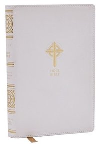 bokomslag NRSVCE Sacraments of Initiation Catholic Bible, White Leathersoft, Comfort Print