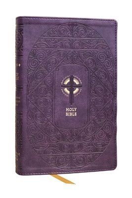 NRSVCE Sacraments of Initiation Catholic Bible, Purple Leathersoft, Comfort Print 1