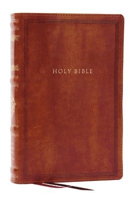 RSV Personal Size Bible with Cross References, Brown Leathersoft, (Sovereign Collection) 1