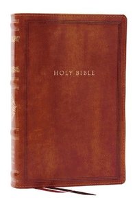 bokomslag RSV Personal Size Bible with Cross References, Brown Leathersoft, Thumb Indexed, (Sovereign Collection)