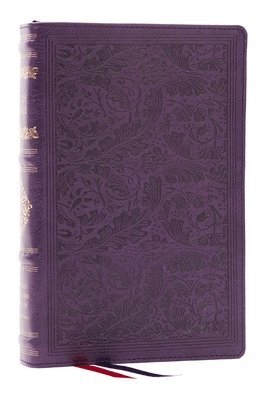 Thomas Nelson - RSV Personal Size Bible with Cross References, Purple Leathersoft, Thumb Indexed, (Sovereign Collection), Inbunden