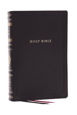 bokomslag RSV Personal Size Bible with Cross References, Black Genuine Leather, Thumb Indexed, (Sovereign Collection)