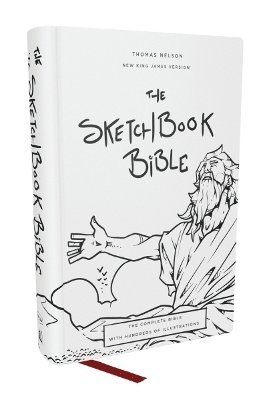 bokomslag Sketchbook Bible: The Complete Bible with Hundreds of Illustrations (NKJV, Hardcover, Red Letter, Comfort Print)