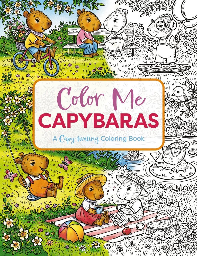 Color Me Capybaras 1