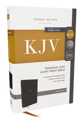bokomslag KJV Holy Bible: Personal Size Giant Print, Hardcover, Red Letter, Comfort Print: King James Version
