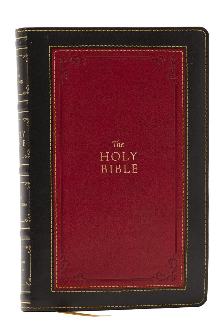 Thomas Nelson - 1611 KJV with Apocrypha, Black Leathersoft, Inbunden