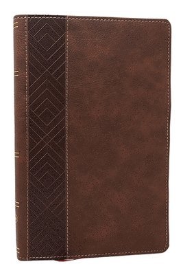 bokomslag NKJV, Personal Size New Testament, Brown Leathersoft, Red Letter, Comfort Print