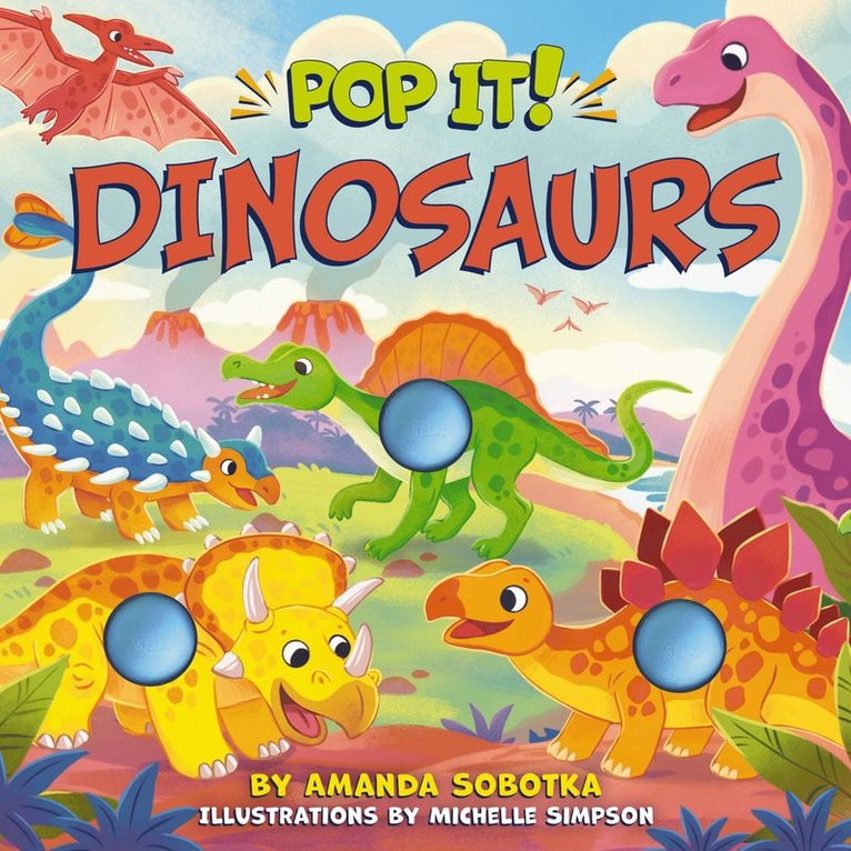 Amanda Sobotka - Pop It! Dinosaurs, Kartonnage
