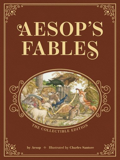 Aesop - Aesop’s Fables: The Collectible Leather Edition, Inbunden