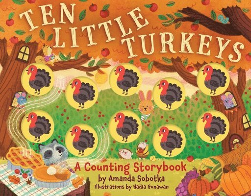 Amanda Sobotka - Ten Little Turkeys, Kartonnage