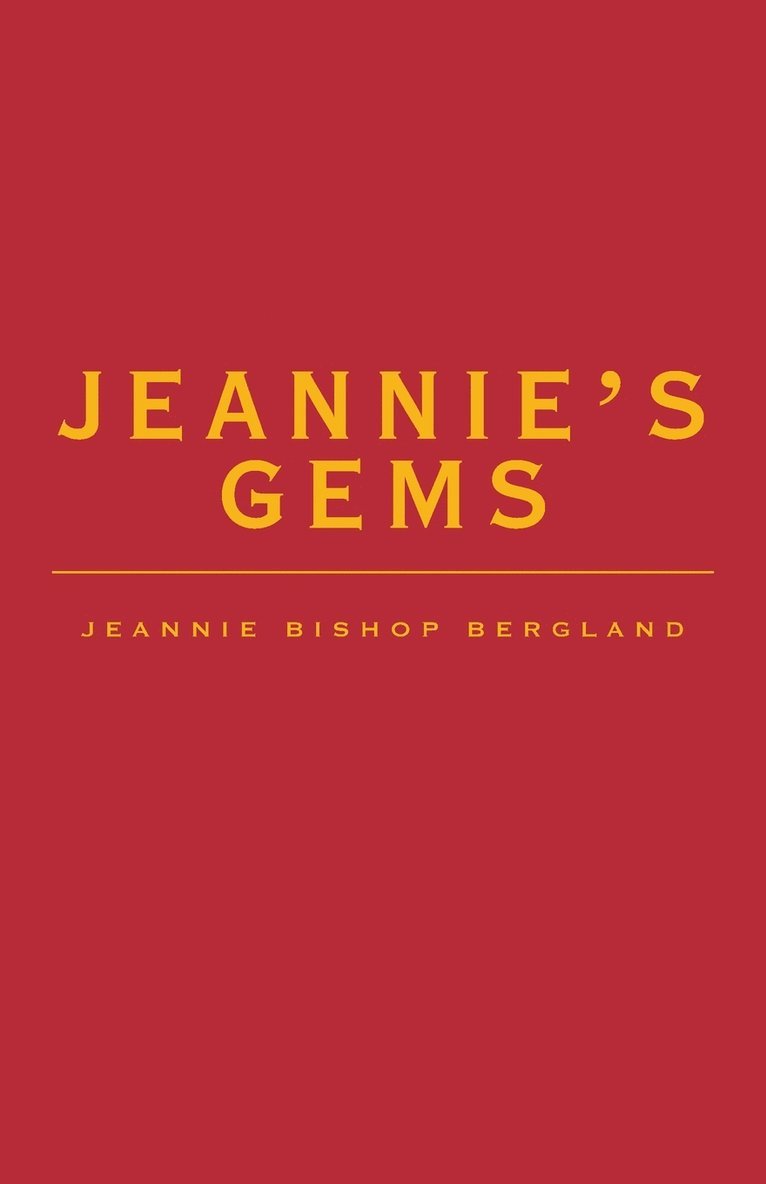 Jeannie's Gems 1