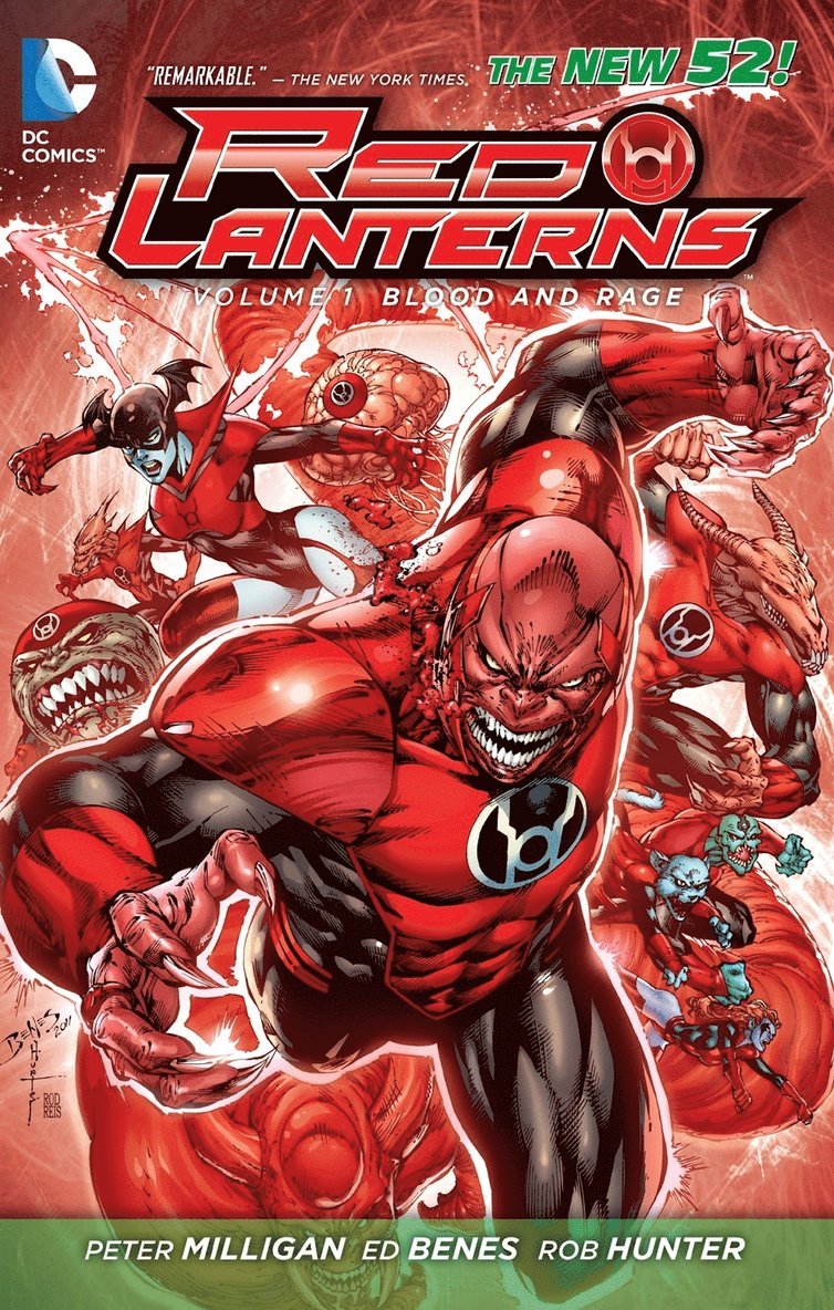 Red Lanterns Vol. 1 Blood And Rage