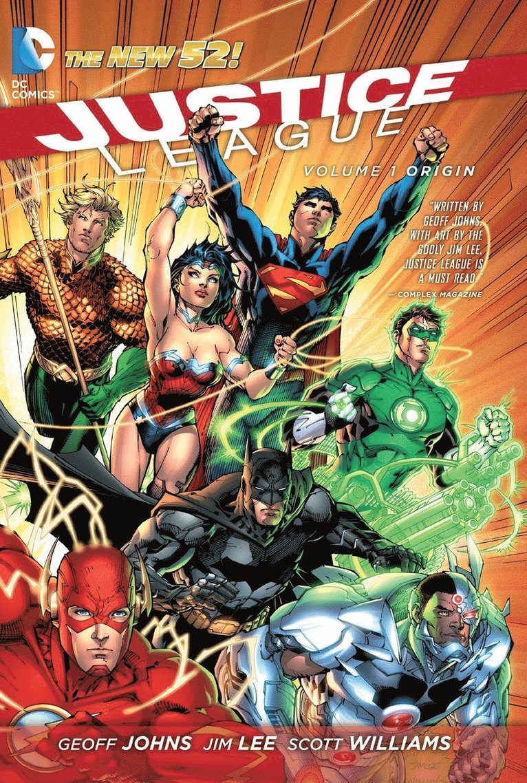 Geoff Johns - Justice League Vol. 1: Origin (The New 52), Häftad