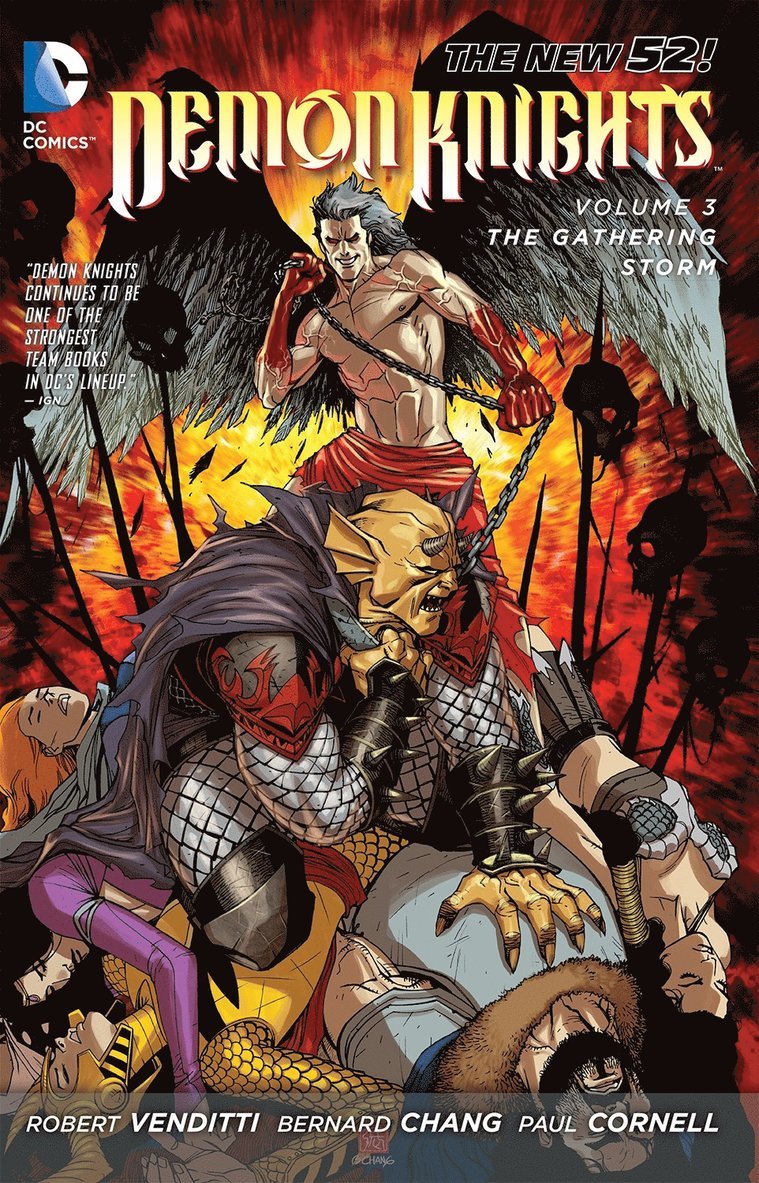 Paul Cornell - Demon Knights Vol. 3 (The New 52), Häftad