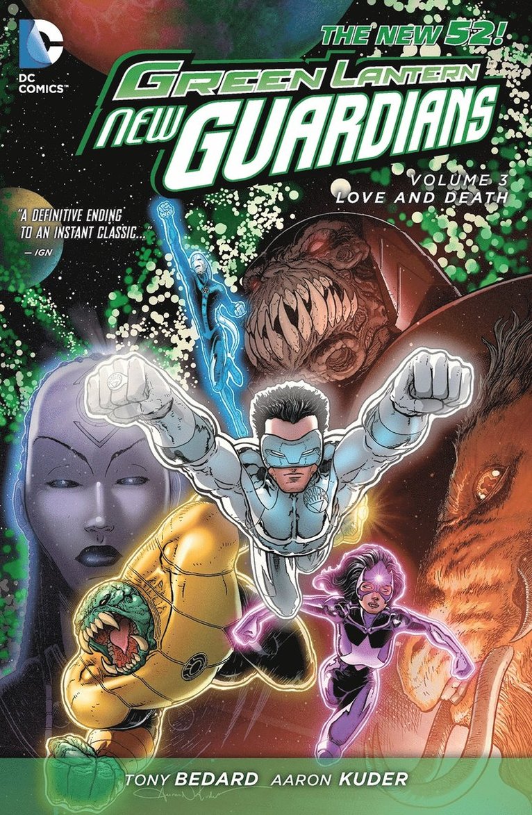 Tony Bedard - Green Lantern New Guardians Vol. 3, Inbunden